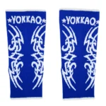 YOKKAO TRIBAL MUAY THAI ANKLE GUARDS BLUE