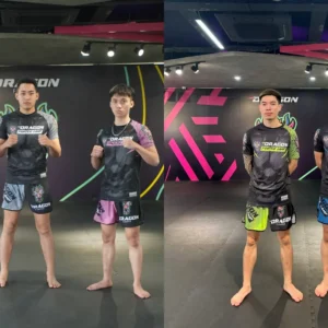 Bộ quần áo rash guard Dragon Fighter